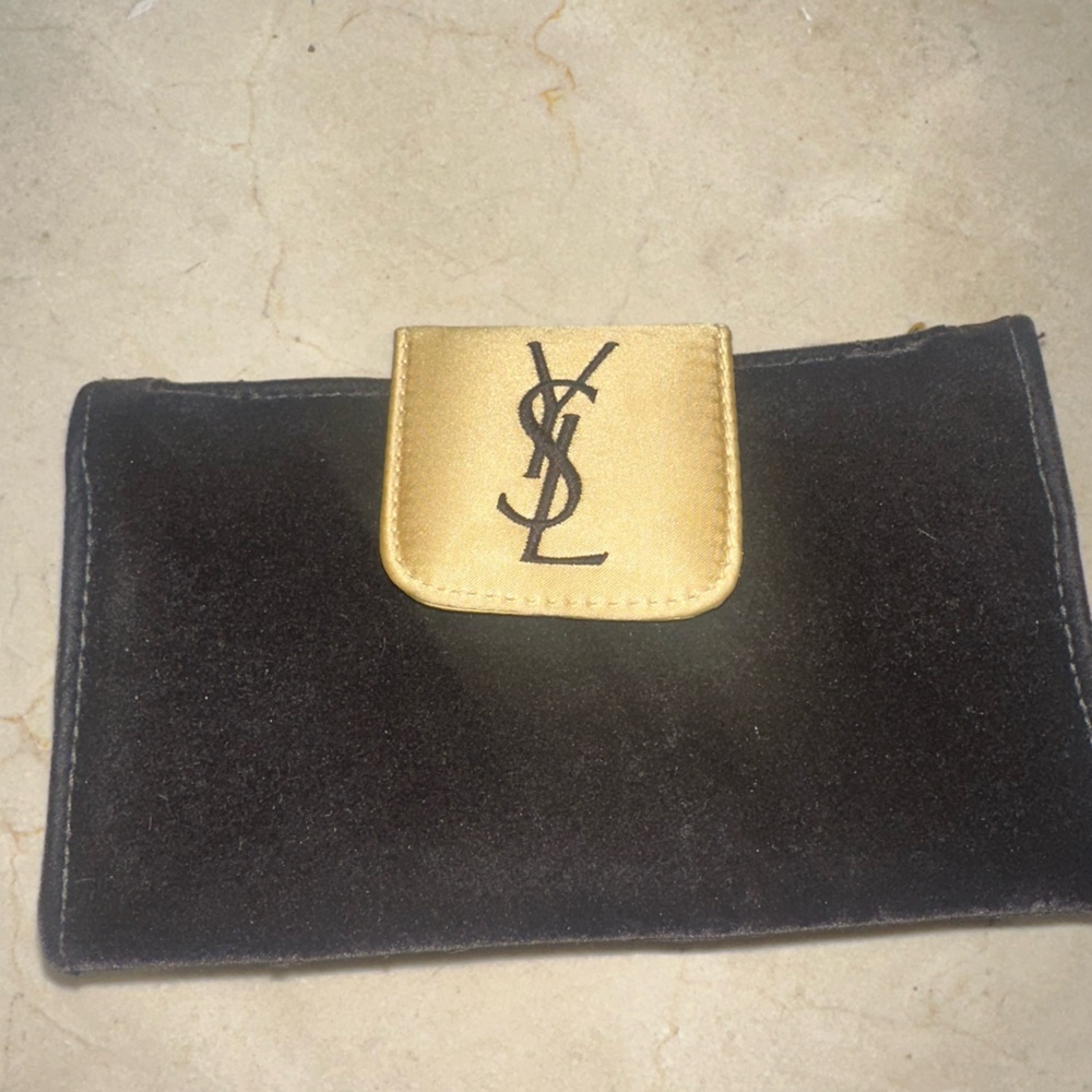 Yves Saint Laurent Black and Gold Luxury Phone Case